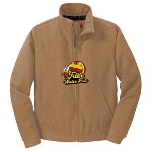 Washed Duck Cloth Flannel Lined Work Jacket Thumbnail