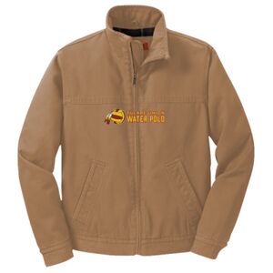 Washed Duck Cloth Flannel Lined Work Jacket Thumbnail