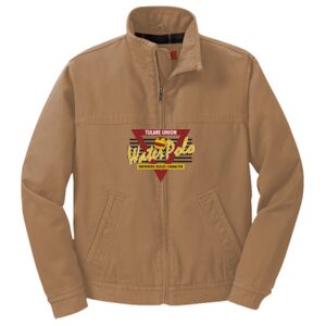 Washed Duck Cloth Flannel Lined Work Jacket Thumbnail