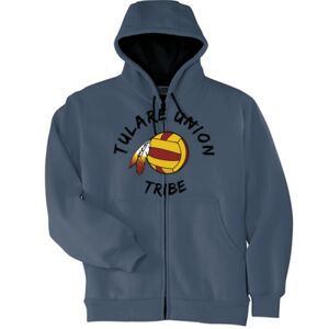 Heavyweight Full Zip Hooded Sweatshirt with Thermal Lining Thumbnail