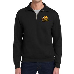 Super Sweats ® NuBlend ® 1/4 Zip Sweatshirt with Cadet Collar Thumbnail