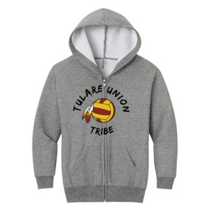 Youth NuBlend ® Full Zip Hooded Sweatshirt Thumbnail