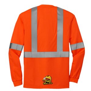 Ansi 107 Class 2 Long Sleeve Safety T Shirt Thumbnail