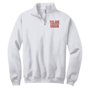 NuBlend ® 1/4 Zip Cadet Collar Sweatshirt Thumbnail