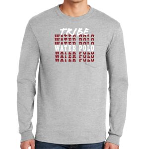 Ultra Cotton ® 100% Cotton Long Sleeve T Shirt with Pocket Thumbnail