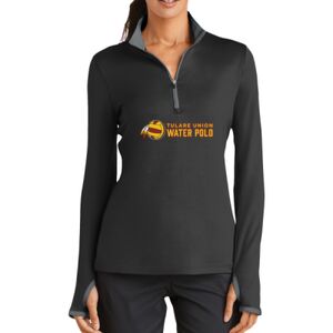 Ladies Dri FIT Stretch 1/2 Zip Cover Up Thumbnail