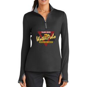 Ladies Dri FIT Stretch 1/2 Zip Cover Up Thumbnail